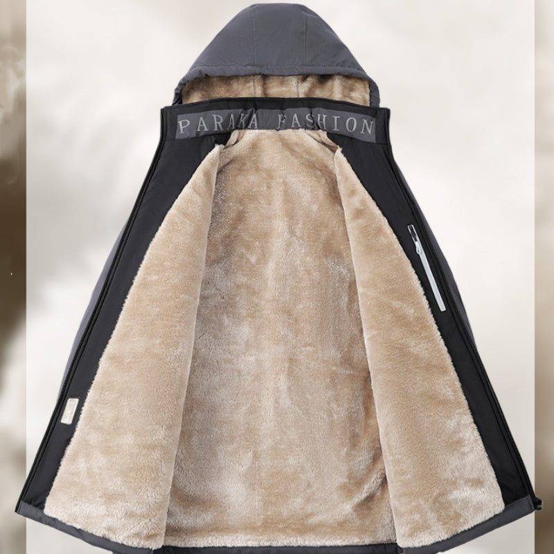 🔥49%OFF🔥Men's Winter Warm Hooded Zipper Jackets