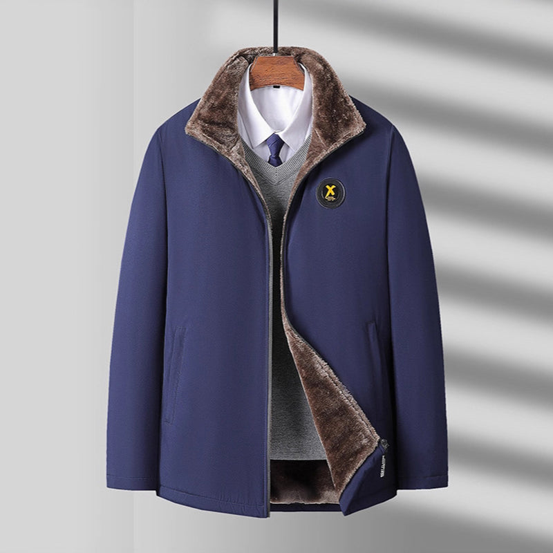 🔥Limited-time offer: 50% off-Men's Warm Plush Lined Jacket