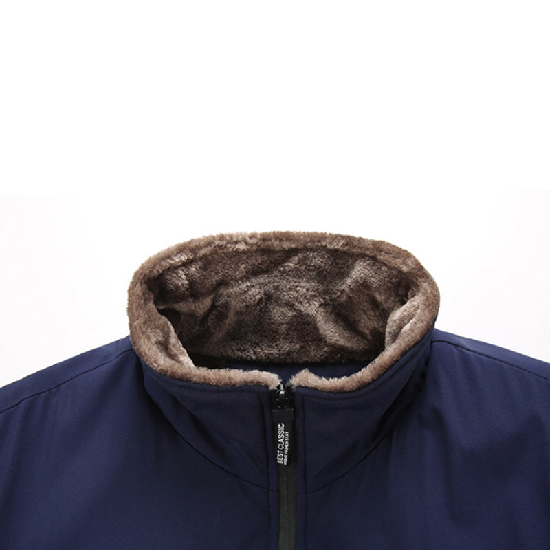 🔥Limited-time offer: 50% off-Men's Warm Plush Lined Jacket